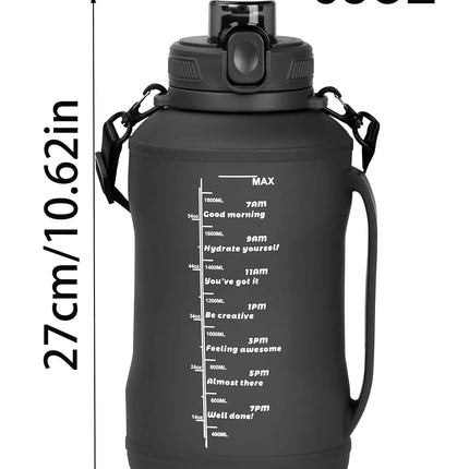 HydraFlex™ 2L Foldable Silicone Water Bottle – Ultimate Sports & Outdoor Hydration