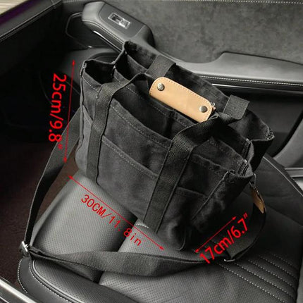 Large Capacity with Removable Bottom Canvas Tote Bag