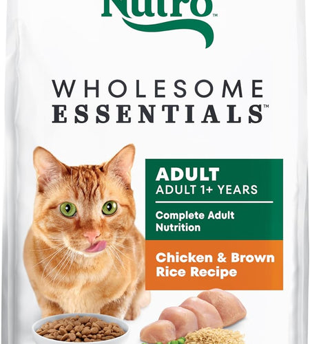 Wholesome Essentials Adult & Senior Dry Cat Food, Chicken